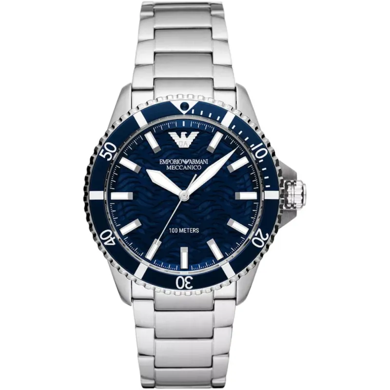 Emporio Armani AR60059 Automatic Blue Dial Men's Watch made by Emporio Armani