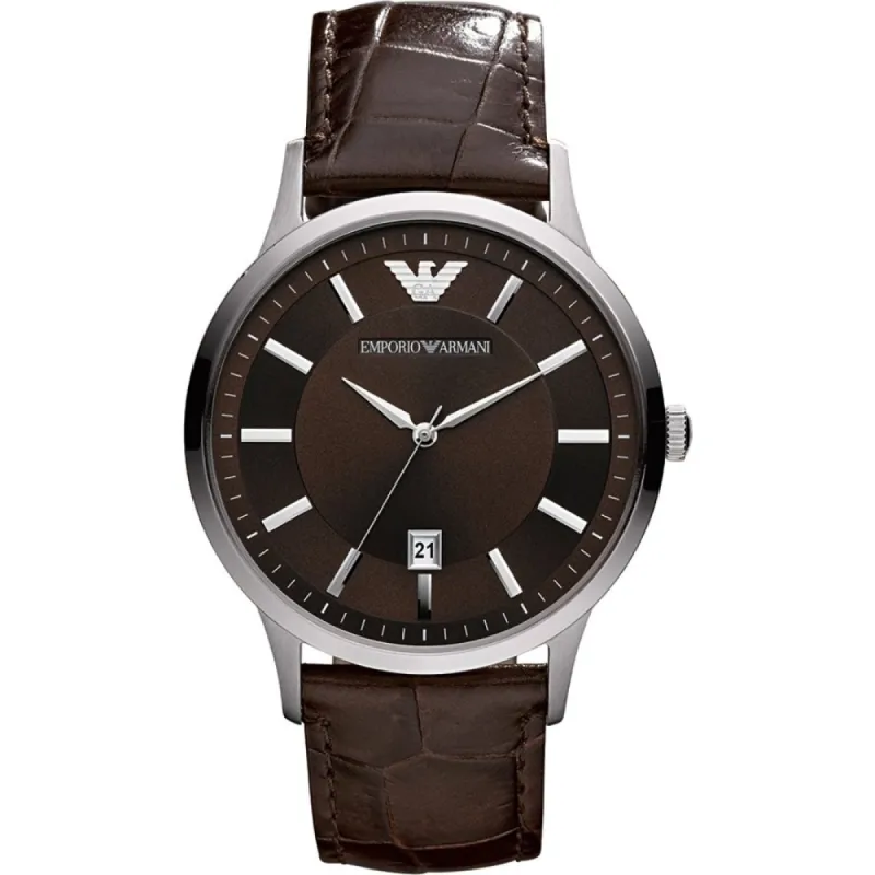Emporio Armani AR2413 Renato Brown Men's Watch sold by Watch & Watch