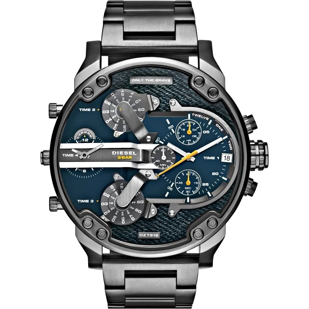 Diesel DZ7331 Mr Daddy 2.0 Gunmetal Stainless Steel Men's Watch sold by Watch & Watch