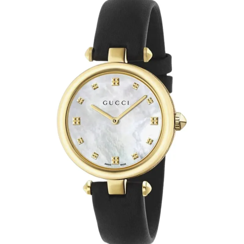 Gucci YA141404 Diamantissima Mother Of Pearl Ladies Watch sold by Watch & Watch