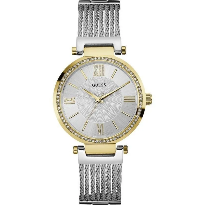Guess W0638L7 Soho Quartz Crystal Silver Dial Ladies Watch sold by Watch & Watch