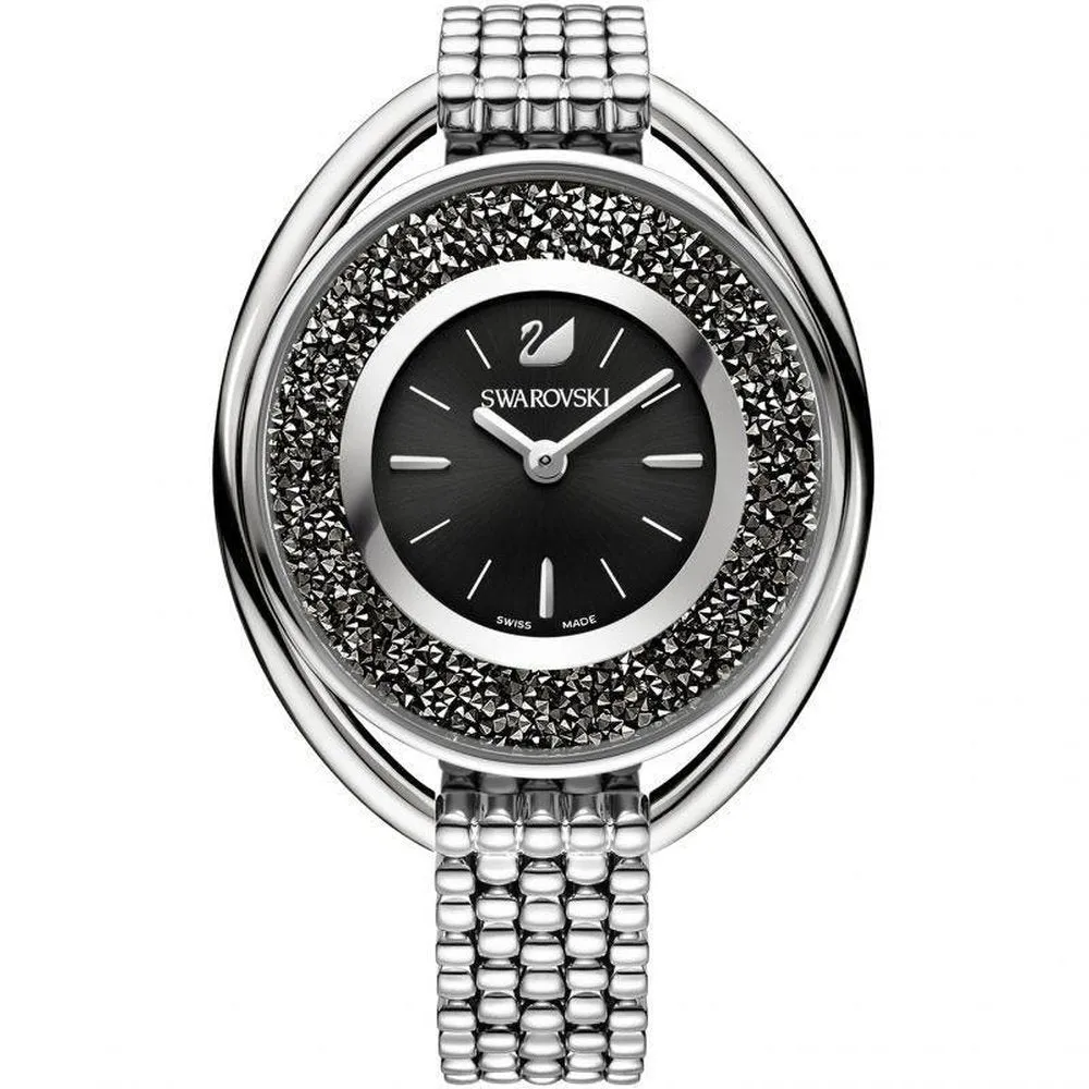 Swarovski 5181664 Steel Bracelet Case Black Dial Analog Women's Watch sold by Watch & Watch