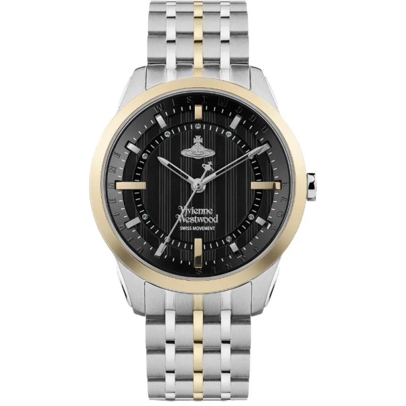 Vivienne Westwood VV262BKSG Eastend Two Tone Ladies Watch made by Vivienne Westwood