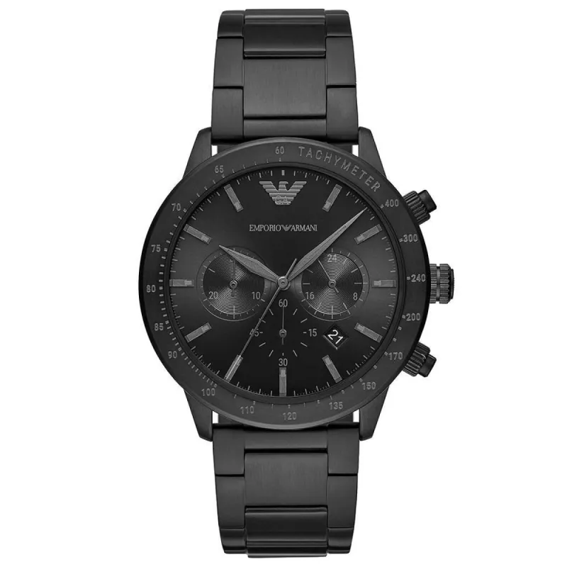 Emporio Armani AR11242 Analog Black Dial Men's Watch sold by Watch & Watch