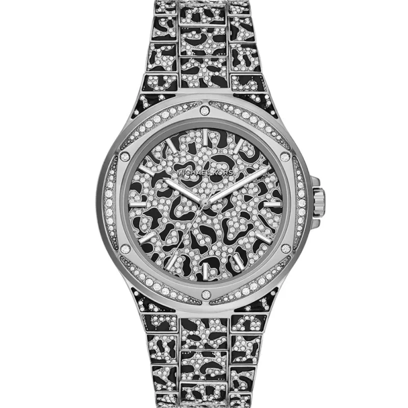 Michael Kors MK7408 Animal Pavé Two-Tone Ladies Watch sold by Watch & Watch