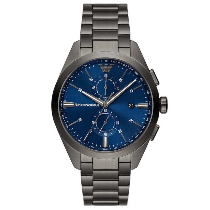 Emporio Armani AR11481 Claudio Blue Dial Chronograph Mens Watch sold by Watch & Watch