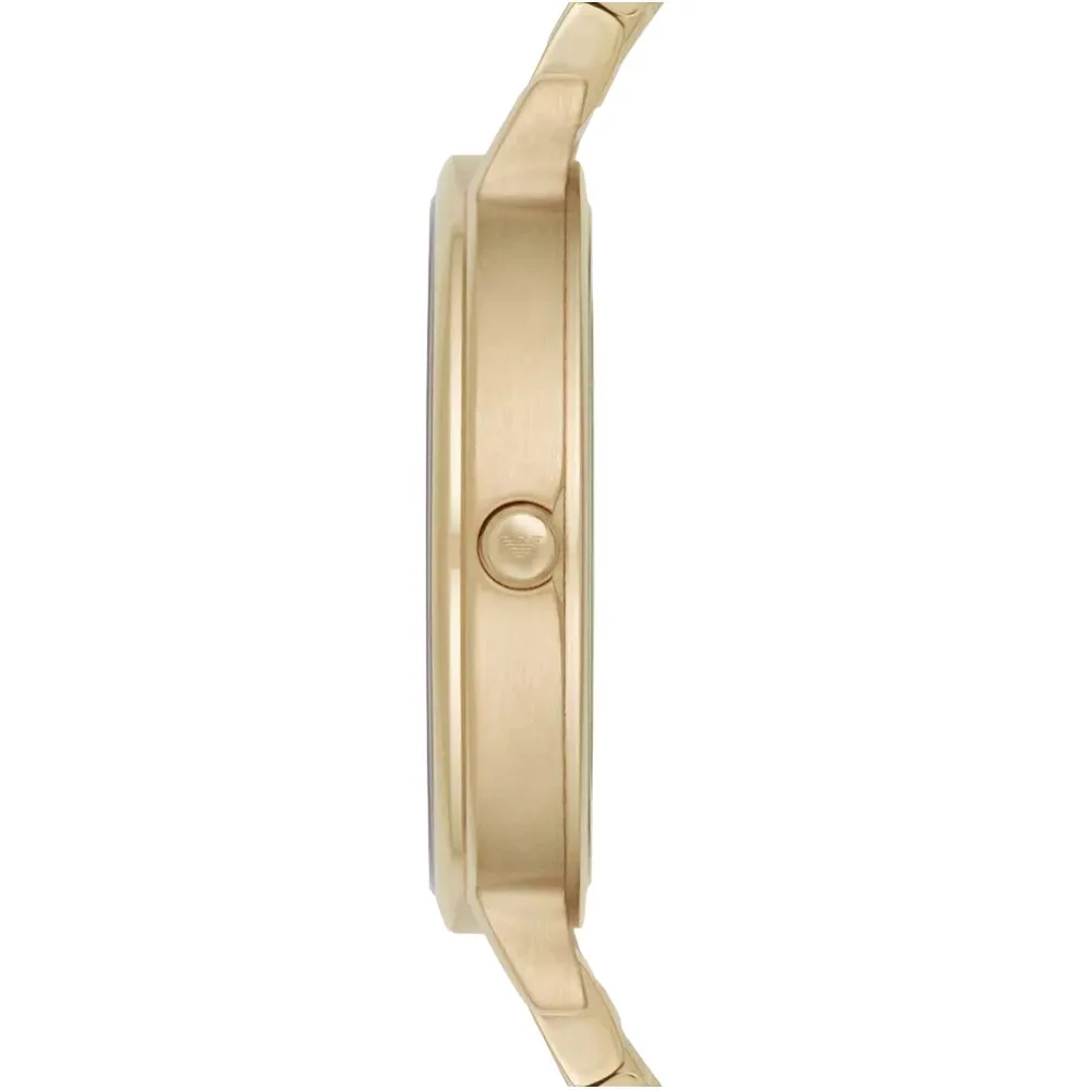 Emporio Armani AR11007 Two-Hand Gold-Tone Ladies Watch sold by Watch & Watch product image thumbnail 3