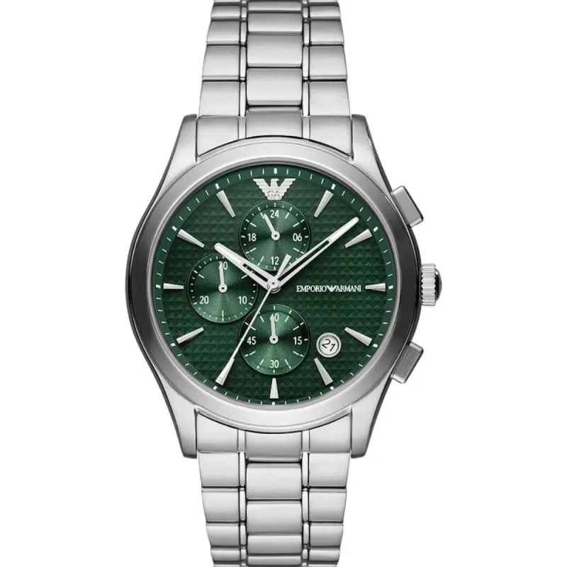 Emporio Armani AR11529 Chronograph Green Men’s Watch sold by Watch & Watch