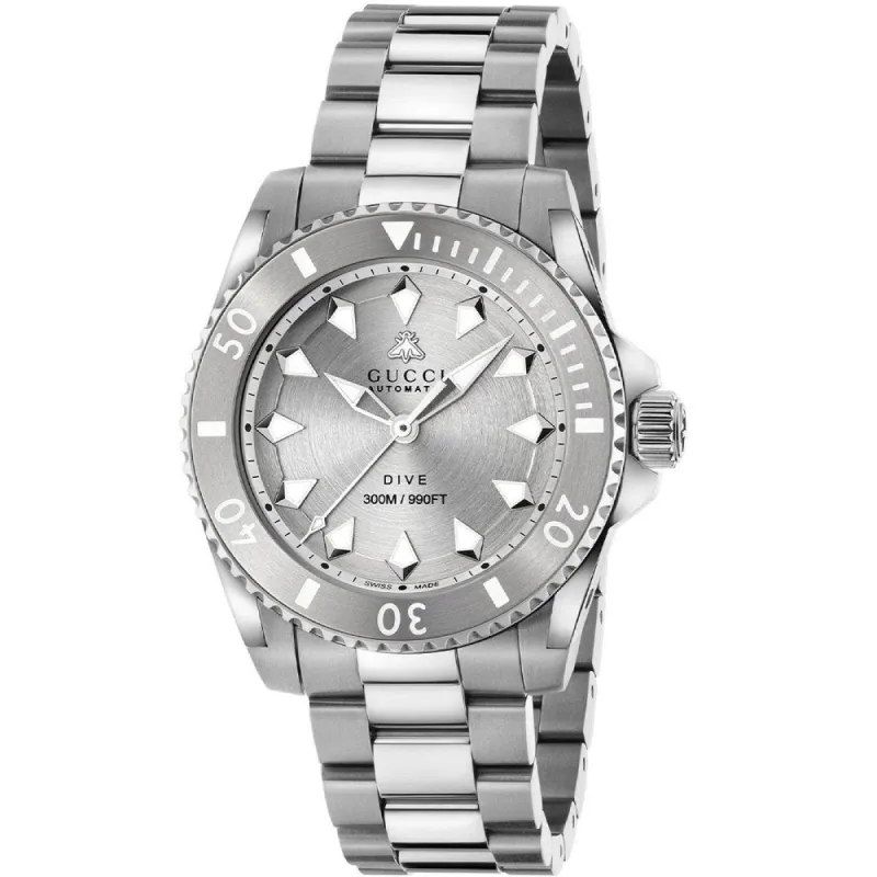 Gucci YA136354 Unisex Dive Automatic Watch 40mm sold by Watch & Watch