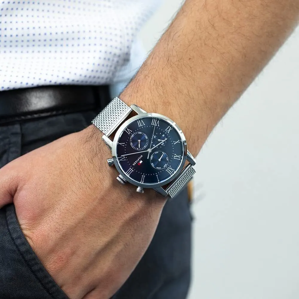 Tommy Hilfiger 1791398 Kane Blue Dial Men's Watch sold by Watch & Watch product image thumbnail 4