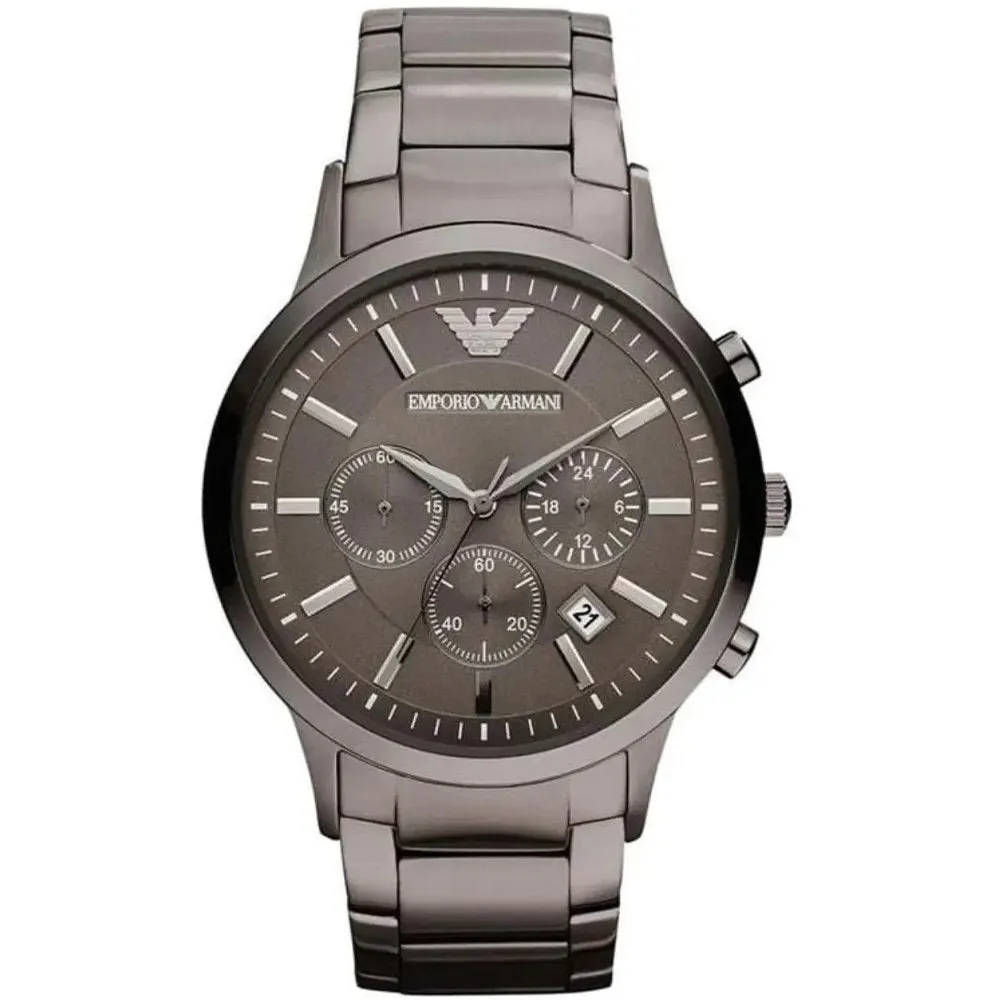 Emporio Armani AR2454 Men's Renato Watch Grey sold by Watch & Watch