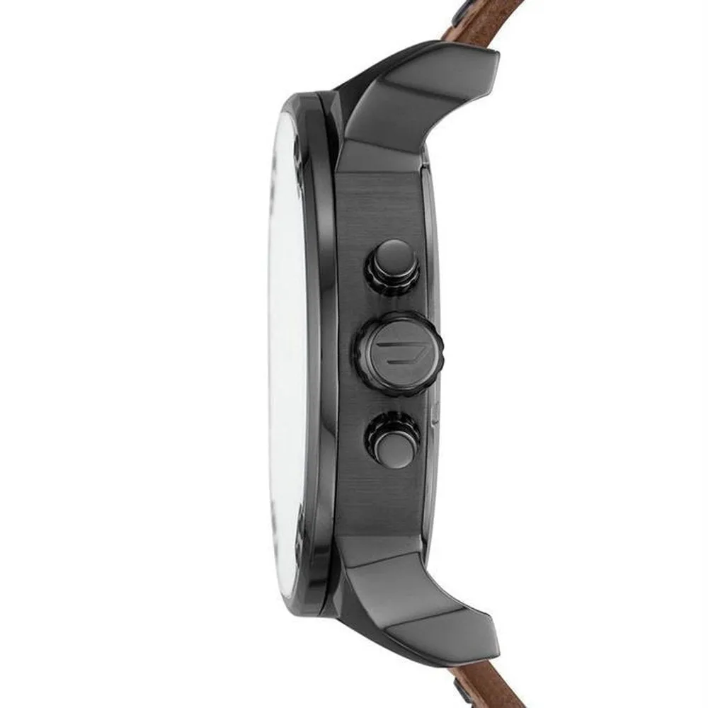 Diesel DZ7413 Mr. Daddy 2.0 Chronograph Brown Leather Men's Watch sold by Watch & Watch product image thumbnail 2