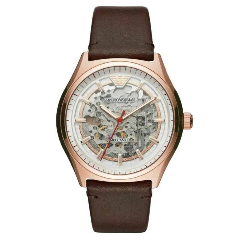 Emporio Armani AR60005 Automatic Silver Dial Men's Watch sold by Watch & Watch