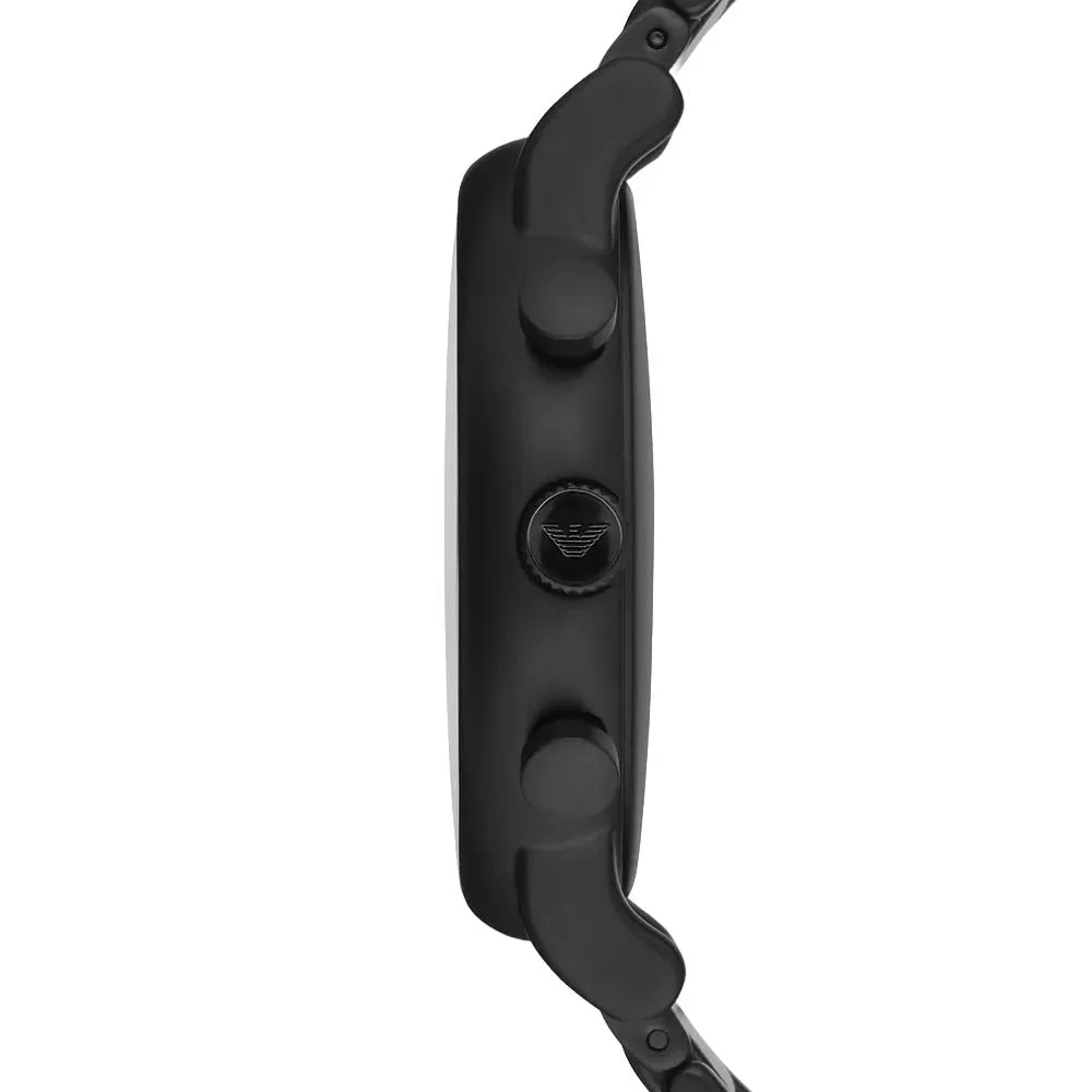 Emporio Armani AR1895 Luigi Black Chronograph Men's Watch sold by Watch & Watch product image thumbnail 3