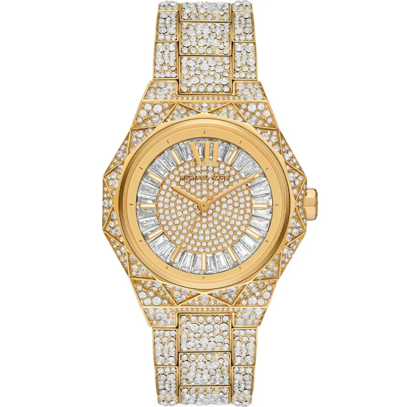 Michael Kors MK7398 Raquel Pave Gold-Tone Ladies Watch sold by Watch & Watch