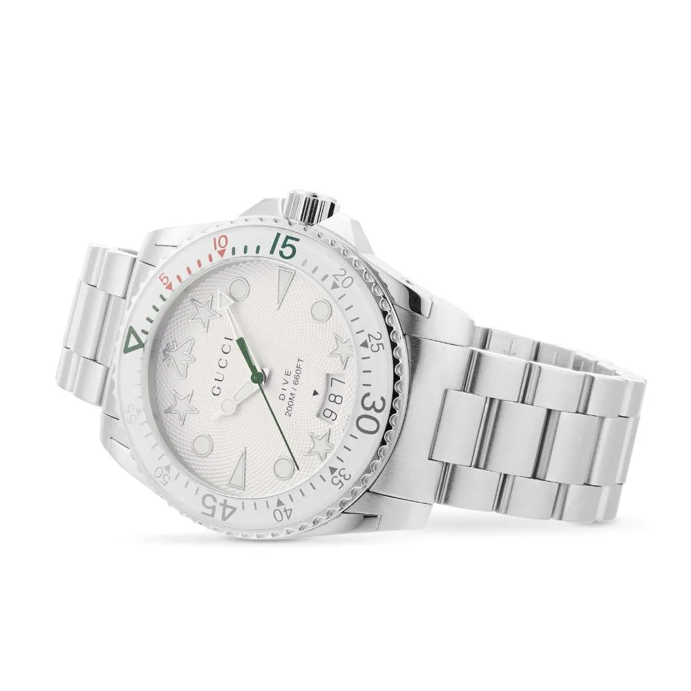 Gucci YA136336 Unisex Dive Stainless Steel Watch sold by Watch & Watch product image thumbnail 5