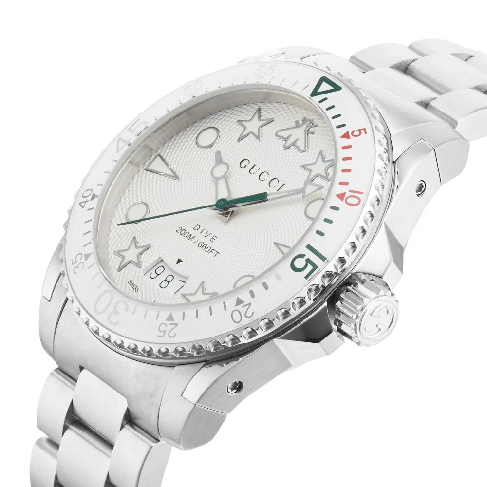 Gucci YA136336 Unisex Dive Stainless Steel Watch sold by Watch & Watch product image thumbnail 4