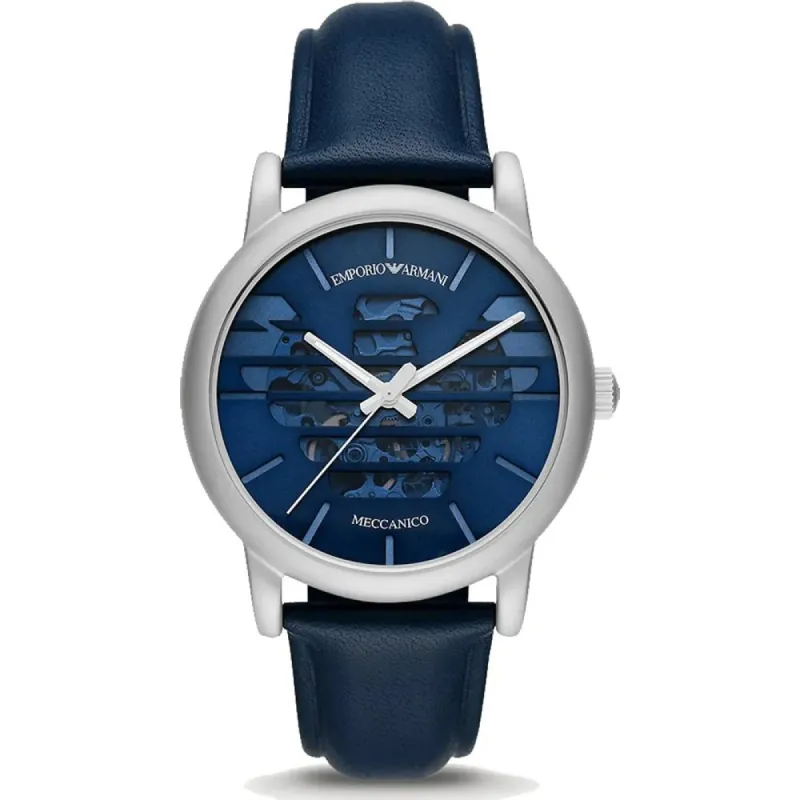 Emporio Armani AR60030 Automatic Luigi Blue Men's Watch sold by Watch & Watch