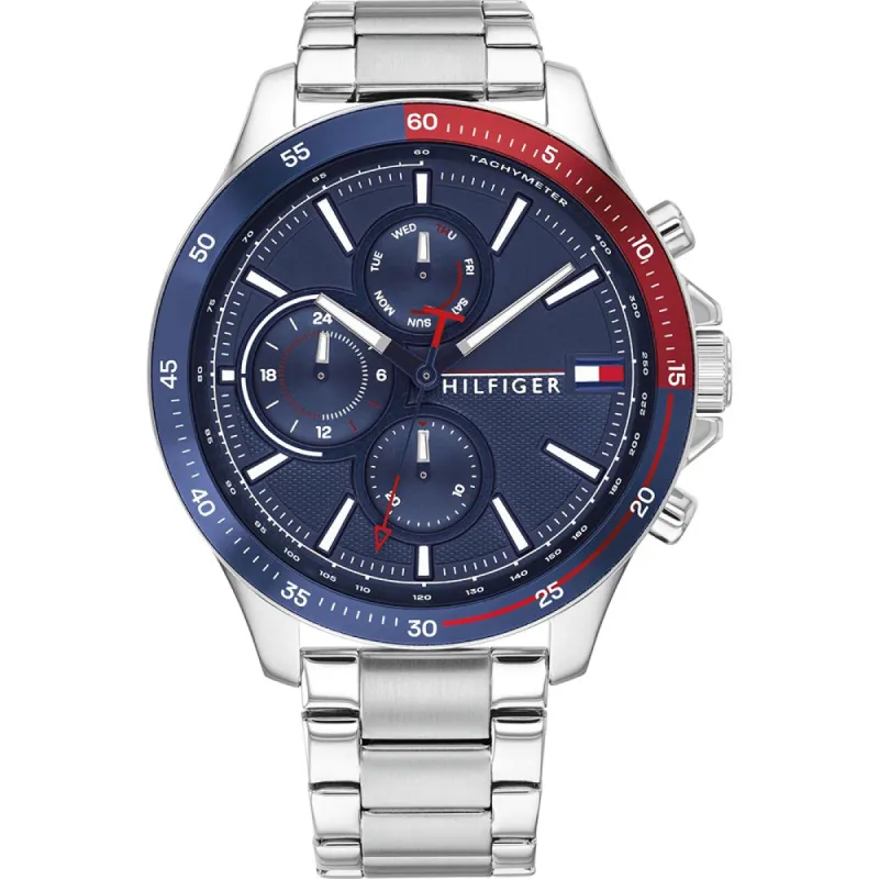 Tommy Hilfiger 1791718 Bank Chronograph Men's Watch made by Tommy Hilfiger