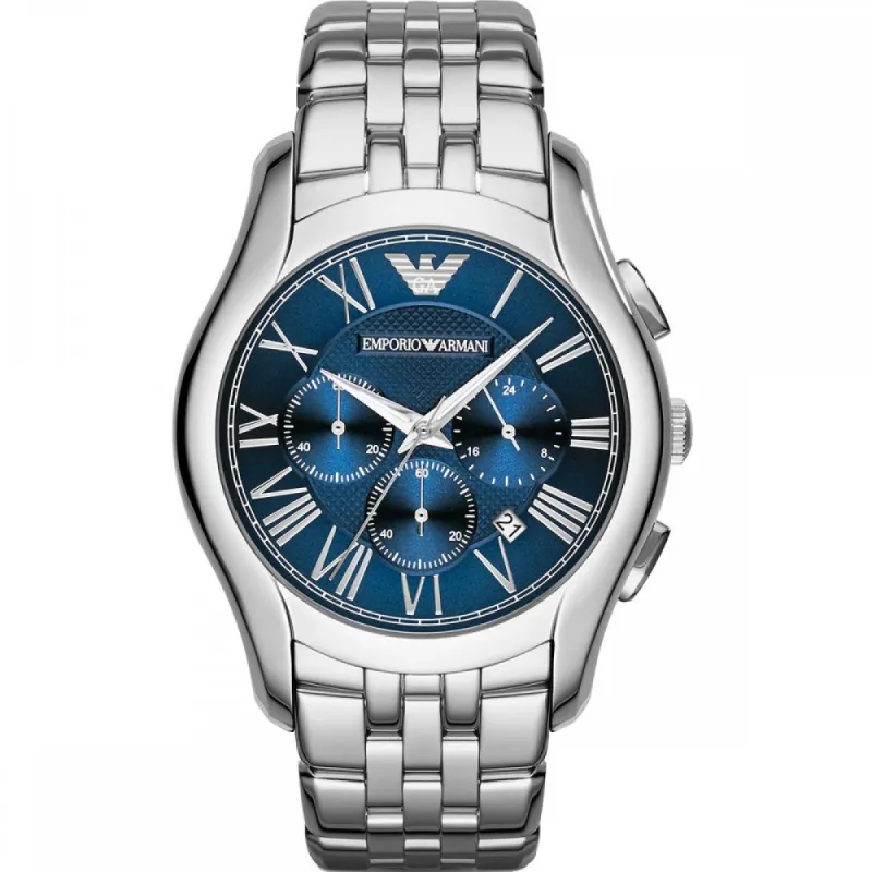Emporio Armani AR1787 Blue Chronograph Dial Men's Watch sold by Watch & Watch