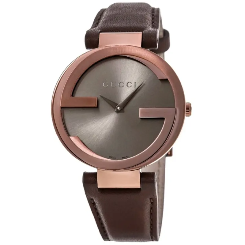 Gucci YA133309 Interlocking G Brown Dial Ladies Watch sold by Watch & Watch