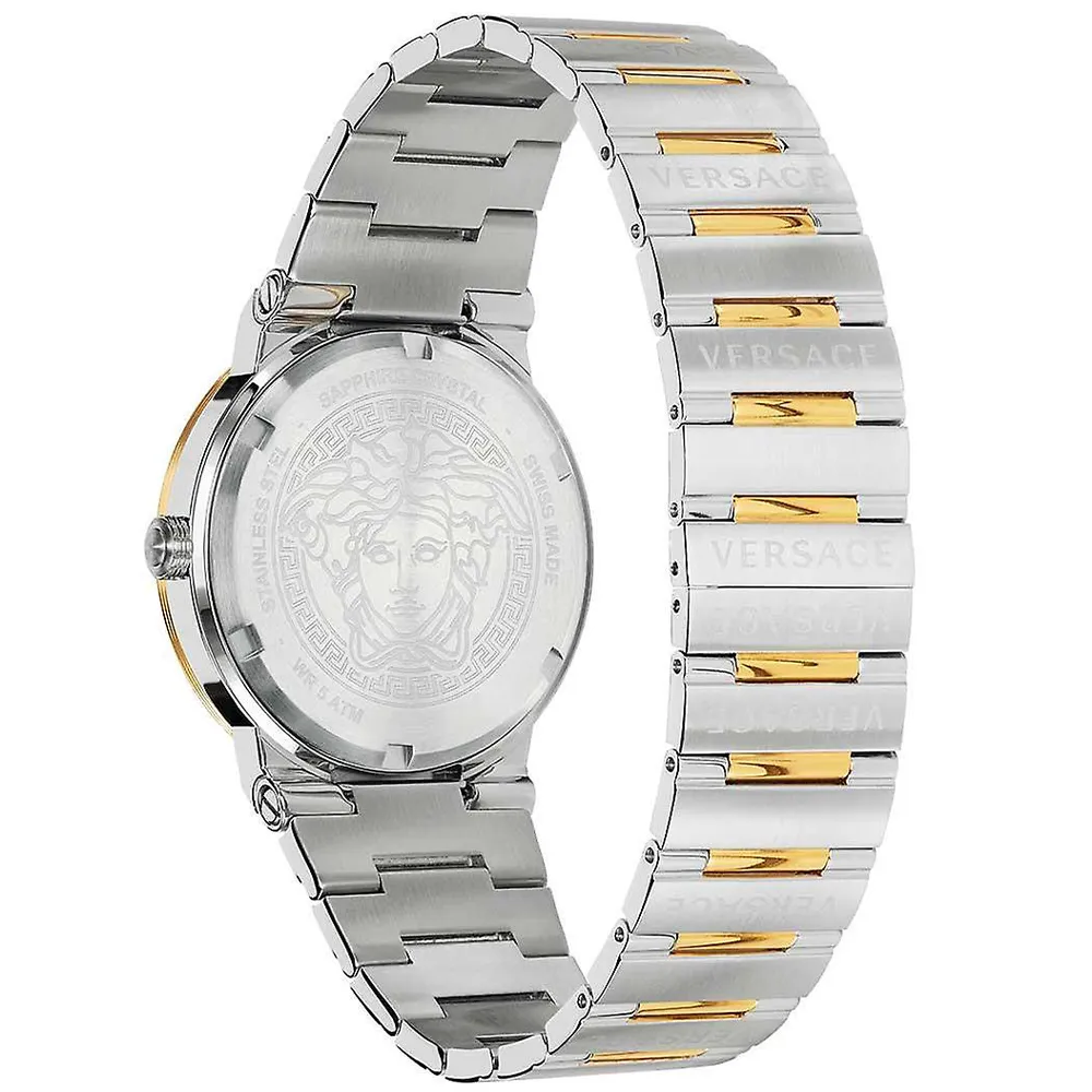 Versace VEVI00420 Men's Watch Greca Two-Tone Green Dial sold by Watch & Watch product image thumbnail 2