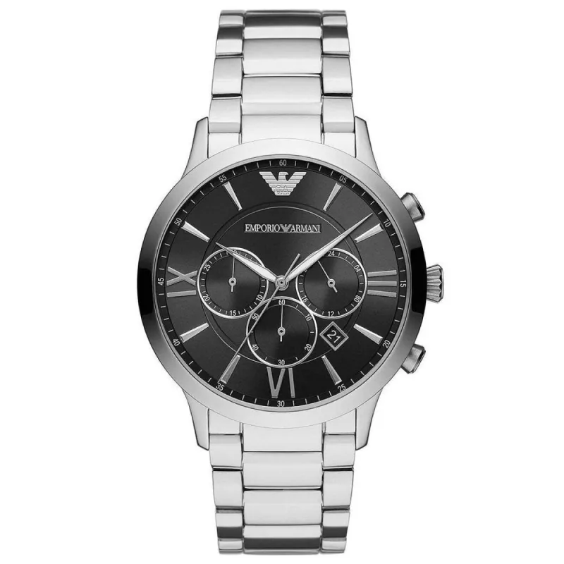 Emporio Armani AR11208 Giovanni Chronograph Quartz Black Dial Men's Watch sold by Watch & Watch