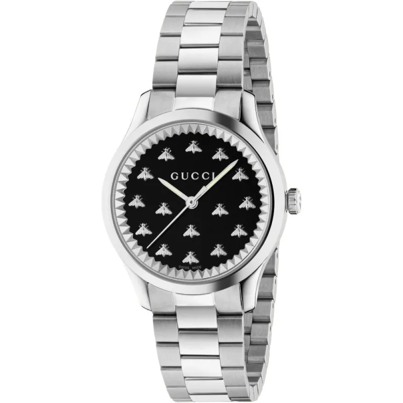 Gucci YA1265034 G-Timeless Black Dial Ladies Watch sold by Watch & Watch