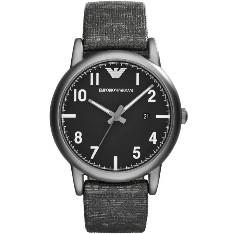 Emporio Armani AR1834 Black Dial Men's Watch sold by Watch & Watch