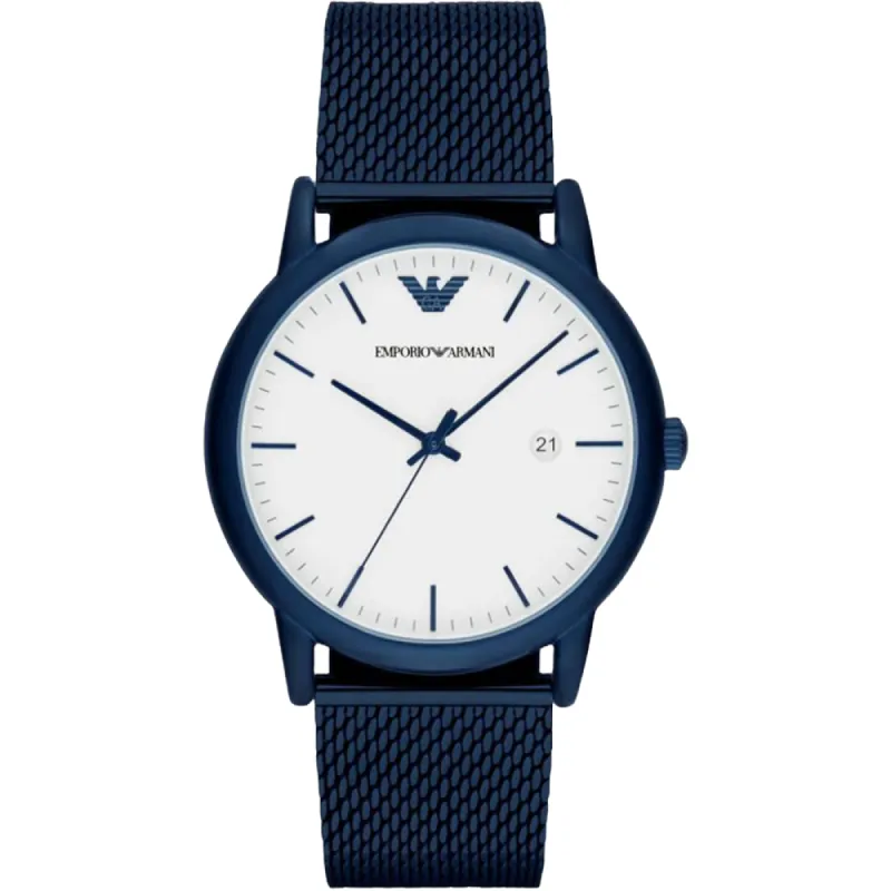 Emporio Armani AR11025 LUIGI Blue Men's Watch sold by Watch & Watch