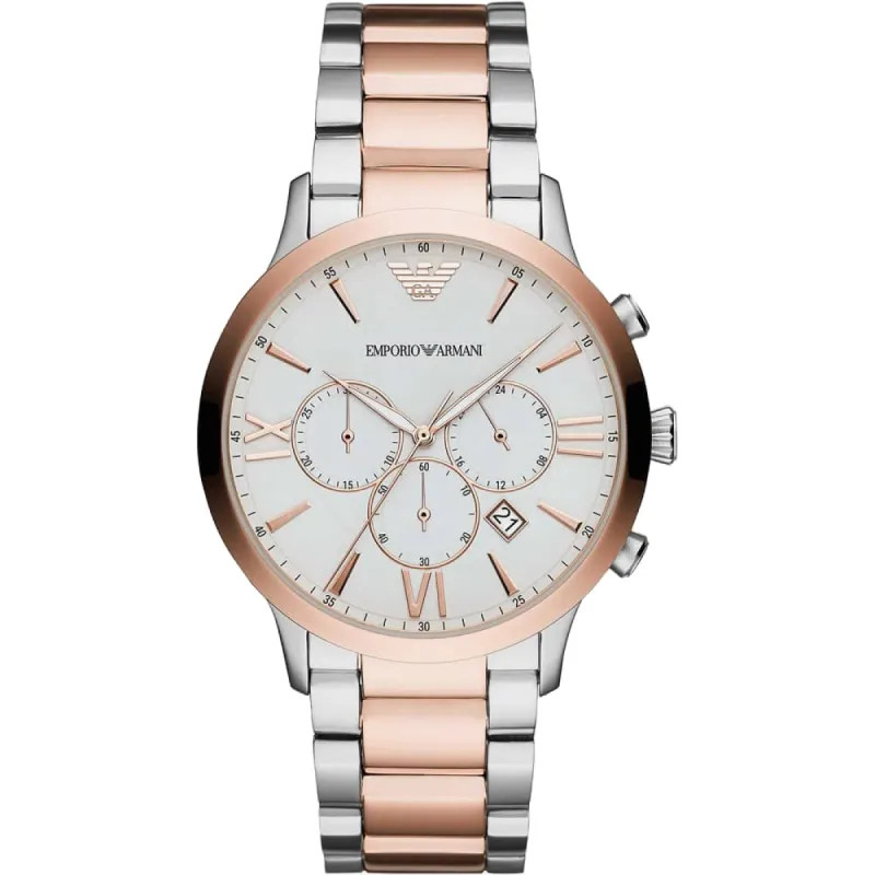 Emporio Armani AR11209 Giovanni Chronograph White Dial Men's Watch sold by Watch & Watch