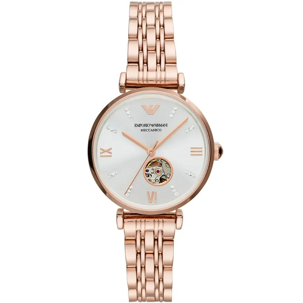 Emporio Armani AR60023 Gianni T-Bar Automatic Ladies Watch sold by Watch & Watch