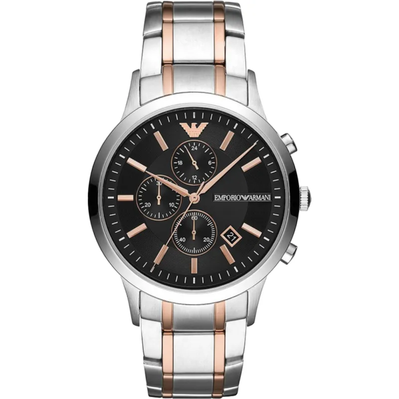 Emporio Armani AR11165 Chronograph Two-Tone Men's Watch made by Emporio Armani