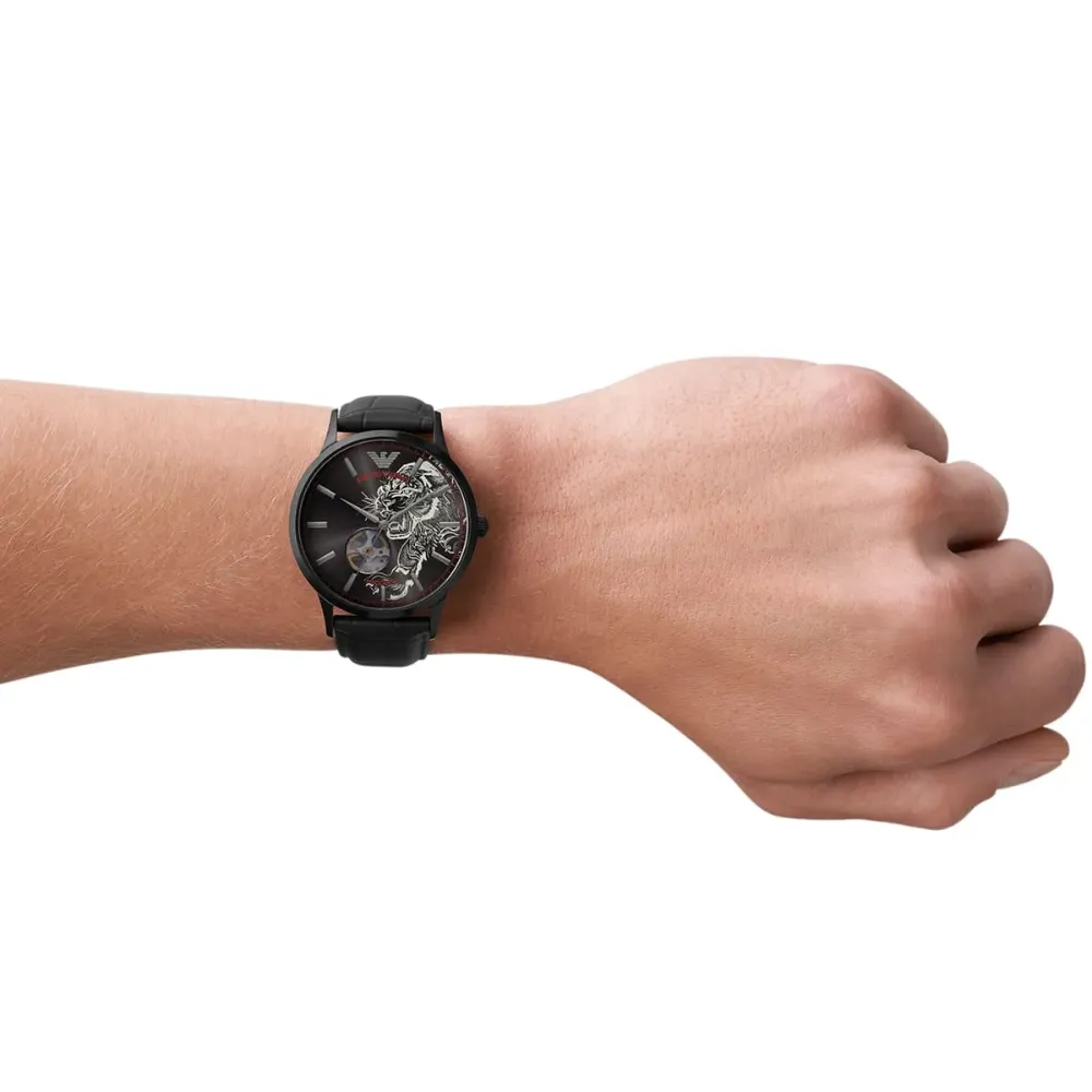 Emporio Armani AR60046 Automatic Men's Watch sold by Watch & Watch product image thumbnail 3