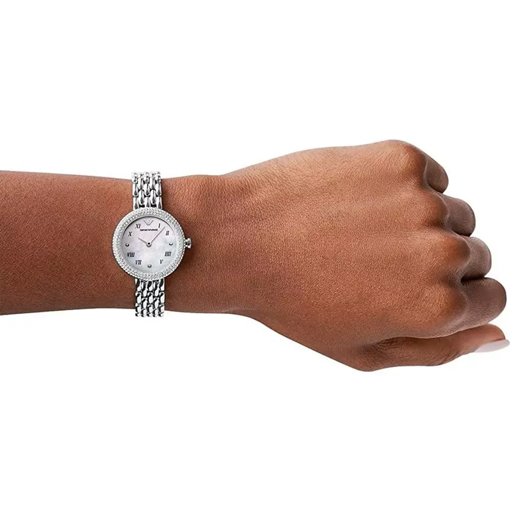 Emporio Armani AR11354 Mother of Pearl Dial Ladies Watch sold by Watch & Watch product image thumbnail 4