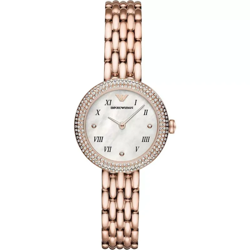 Emporio Armani AR11355 Rose Gold-Tone Ladies Watch sold by Watch & Watch