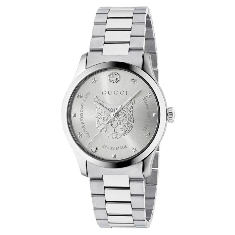 Gucci YA1264095 G-Timeless Silver Dial Unisex Watch sold by Watch & Watch