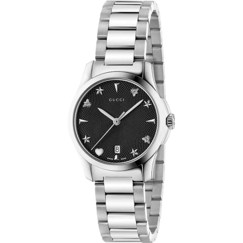 Gucci YA126573 G-Timeless Black Dial Unisex Watch sold by Watch & Watch