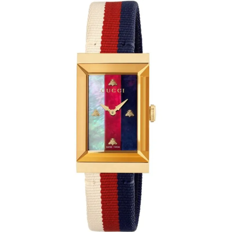 Gucci YA147405 G-Frame Multicolour Ladies Watch sold by Watch & Watch