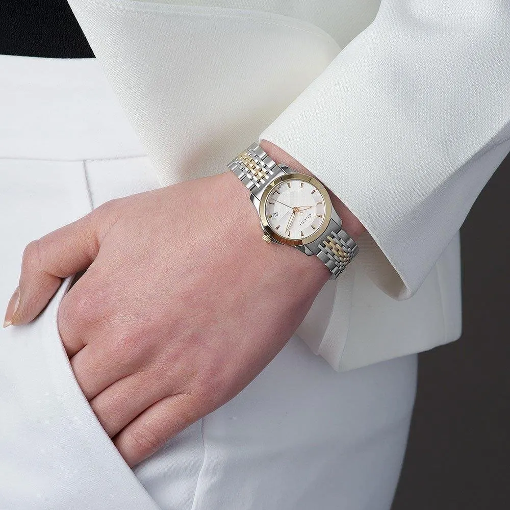 Gucci YA126511 G-Timeless Two-Tone Ladies Watch sold by Watch & Watch product image thumbnail 3