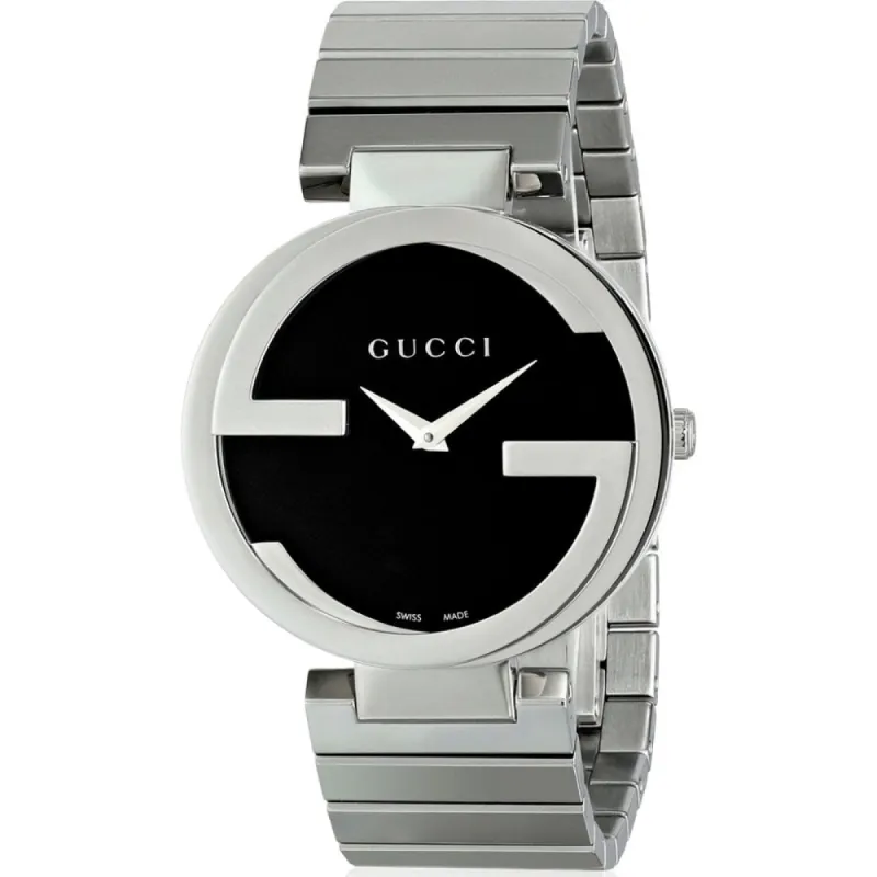 Gucci YA133307 Interlocking Black Dial Ladies Watch sold by Watch & Watch