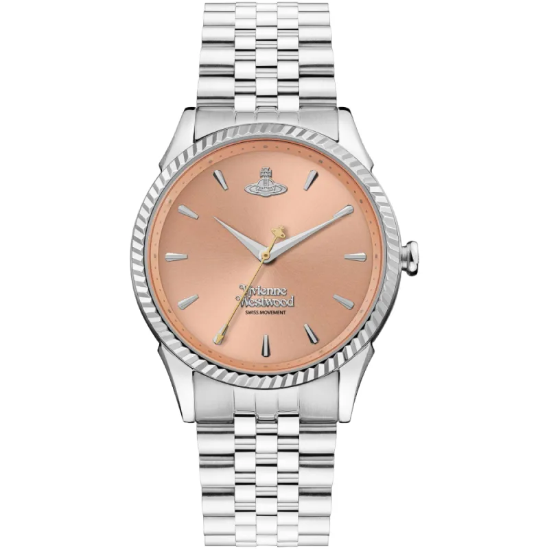 Vivienne Westwood VV240PHSL Peach Dial Ladies Watch sold by Watch & Watch