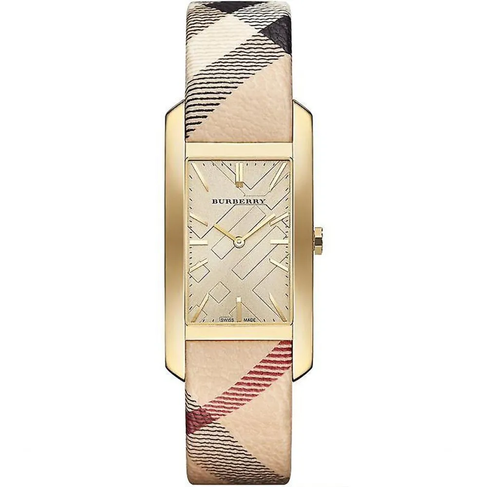 Burberry BU9407 25mm Gold Case Leather Ladies' Watch sold by Watch & Watch