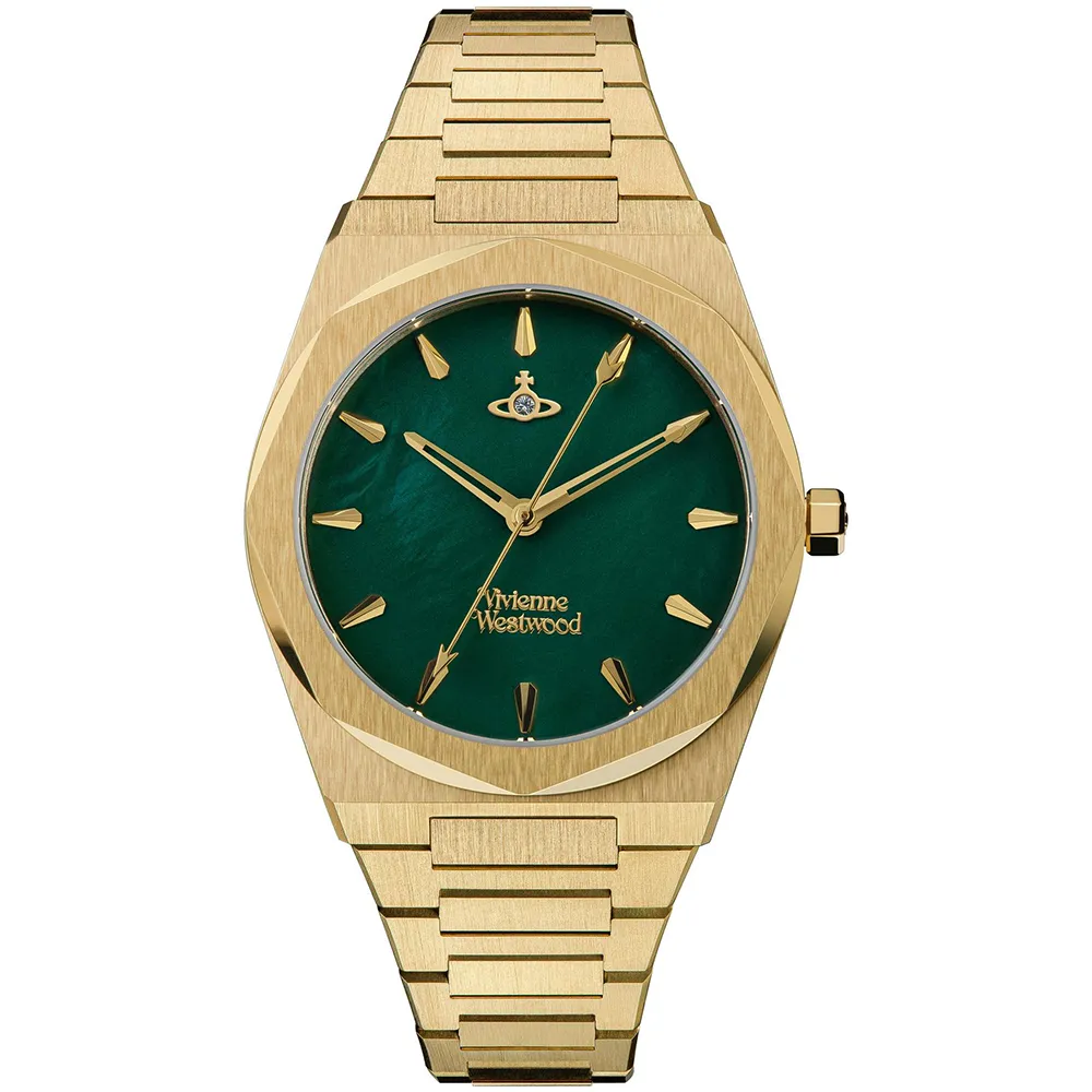 Vivienne Westwood VV244GRGD Limehouse Yellow Gold Tone Ladies Watch sold by Watch & Watch
