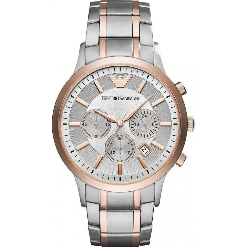Emporio Armani AR11077 Men's Watch Renato Rose Gold sold by Watch & Watch