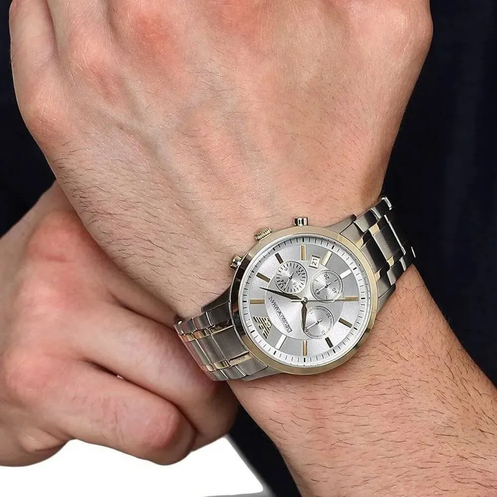 Emporio Armani AR11076 Men's Watch Renato Gold sold by Watch & Watch product image thumbnail 5