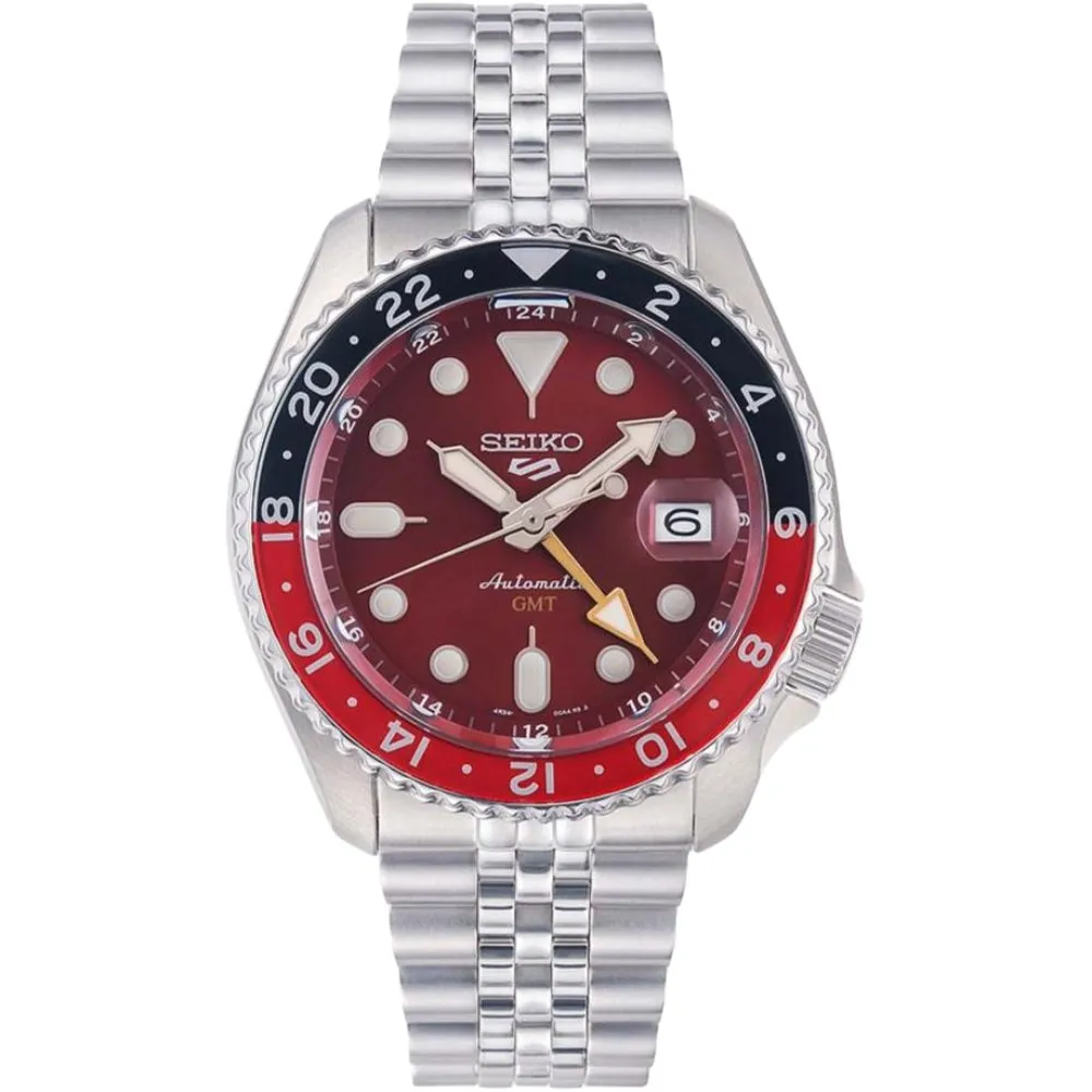 Seiko 5 Sports SSK031K1 Red Dial Automatic Men's Watch sold by Watch & Watch