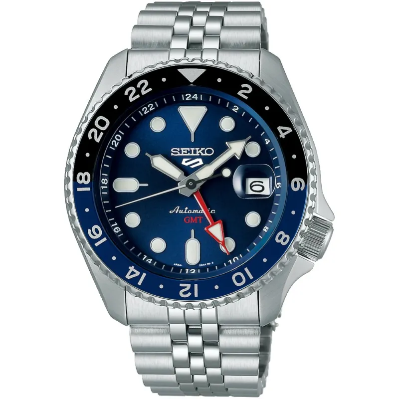 Seiko 5 Sports SSK003K1 Blueberry GMT SKX Automatic Men's Watch sold by Watch & Watch