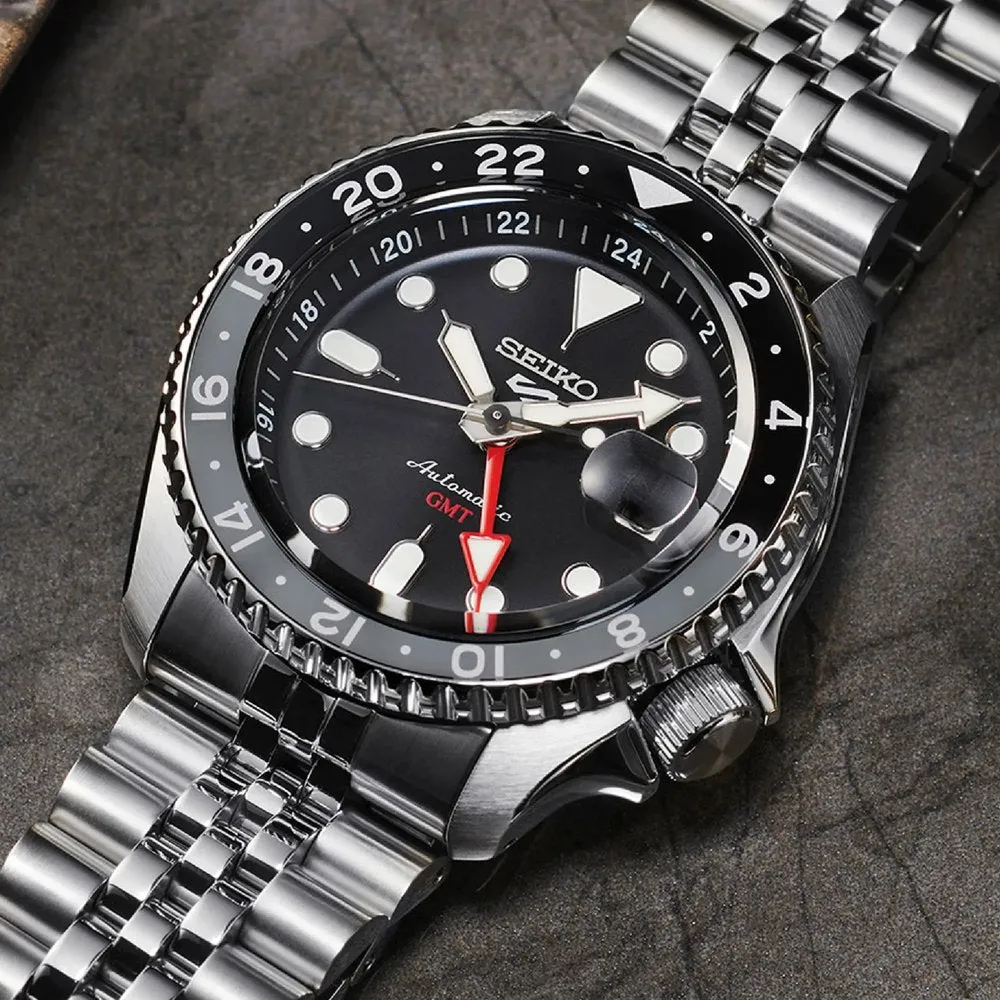 Seiko 5 Sports SSK001K1 Re-Interpretation SKX GMT Automatic Men's Watch sold by Watch & Watch product image thumbnail 2
