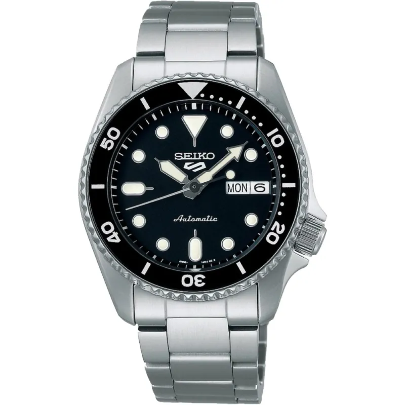 Seiko 5 Sports SRPK29K1 SKX Midi Black Dial Automatic Men's Watch sold by Watch & Watch